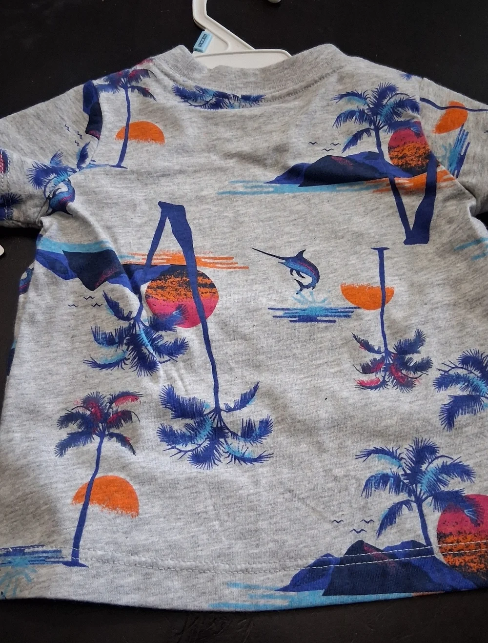 NWT Carters 2 Piece Shirt  & Romper Set   Size 6mo